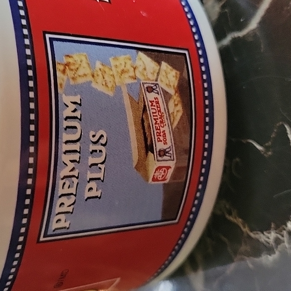 Lot 3x Vintage premium Plus RitZ crackers primo soup mugs cup - Picture 5 of 10